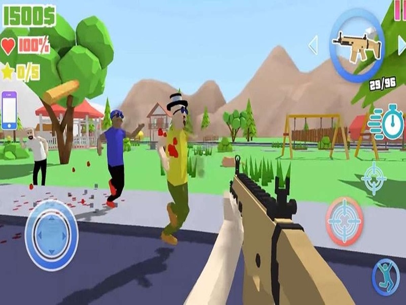 Chế độ chơi đầy thú vị của Hack Dude Theft Wars
