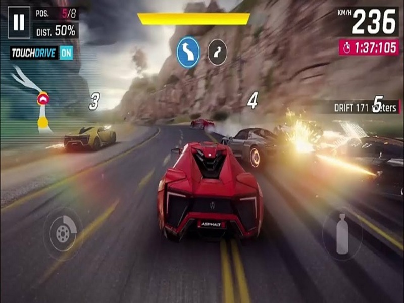 Mod vô hiệu hóa AI trong Hack Asphalt 9