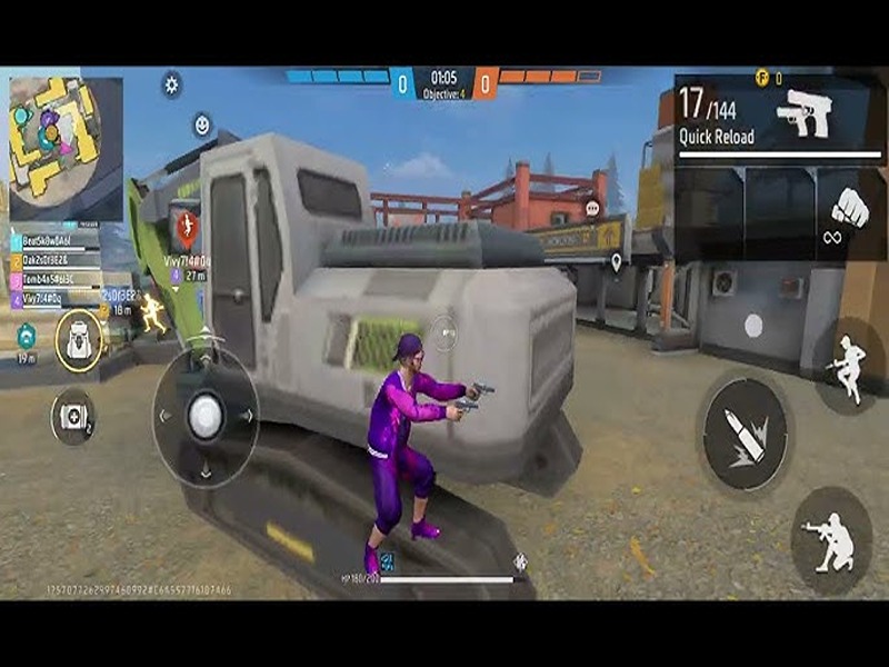 Vô Hạn Kim Cương Hack Free Fire