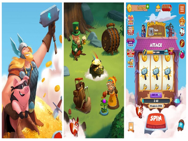 Hack Coin Master là trò chơi xây dựng ngôi làng vô cùng thú vị