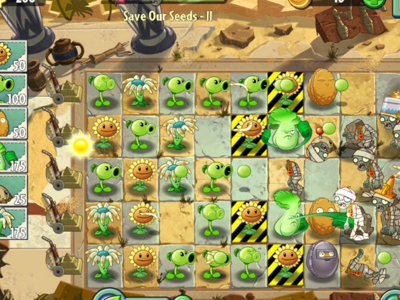 Bản Đồ Chiến Đấu Mới Mẻ Trong Hack Plants vs Zombies 2 APK