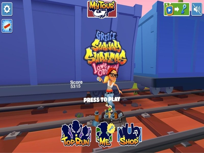 Hack menu trong Subway Surfers Hack MOD APK