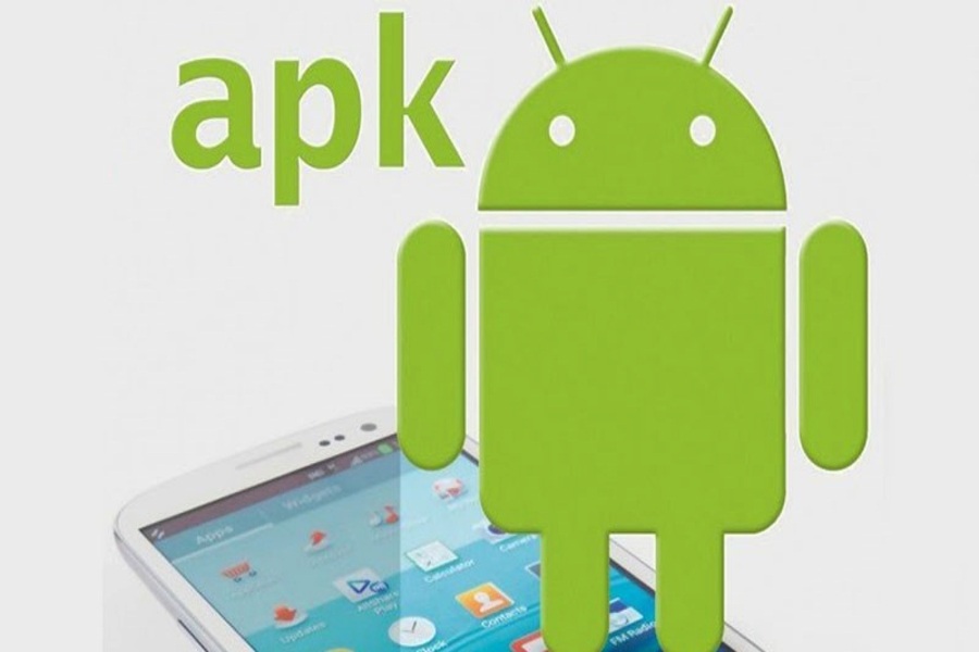 logo cách cài đặt file apk